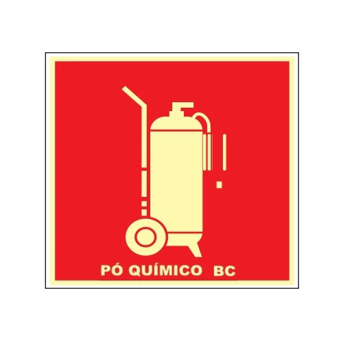 placa e5 pó quimico bc