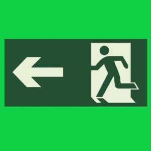 Placa de Sinalização S2 ESQUERDA triamom