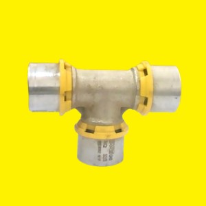 Tee intermediario  multicamadas para sistema gás 32 x32 x32  REF - 937