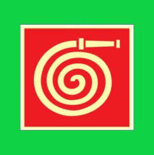 Placa de sinalização E8 manqueira 20 x 20 REF - 1252