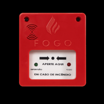 Acionador manual de alarme endereçável com saida para sirene compact REF - 1422 - Imagem 2