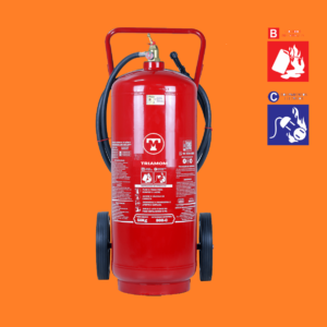 Extintor de pó quimico 80BC 50KG
