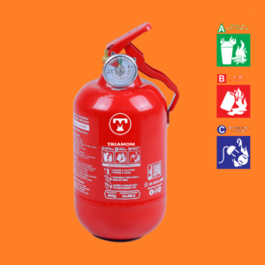 EXTINTOR VEICULAR PQS 900G ABC FIAT TRIAMOM