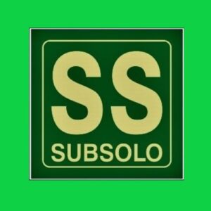 Placa de sinalização S17 15 x 15 subsolo REF - 1124