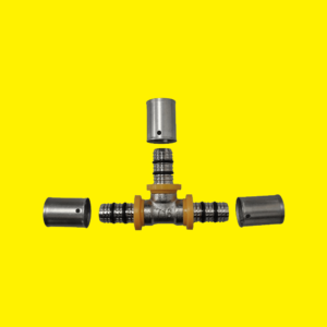 Tee para tubo multicamadas para gás 16 x 16 x 16  REF -348