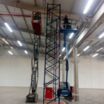 Triamom instalando a tubulação de combate a incêndio