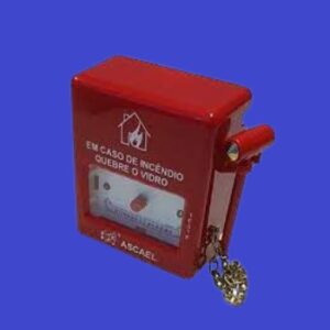 Acionador ABDE - A/M 1024 botoeira endereçavel ABS com martelo REF - 487