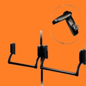 Barra anti panico push dupla com chave REF - 2054
