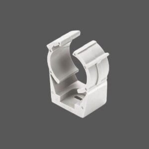 Abraçadeira   1/2 PVC branca REF - 1432