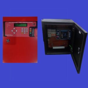 Central de alarme de incêndio endereçavel 3 laços 375 endereçavel QD fonte auxiliar 24V x 5A IP - 20 safira metal  VM sem bateria REF - 2317