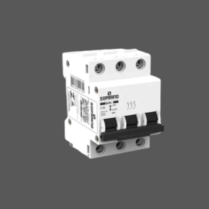 Mini Disjuntor soprano -SHB-GILL 3polos  32A curva c/3ka 240/415vca  REF - 1916