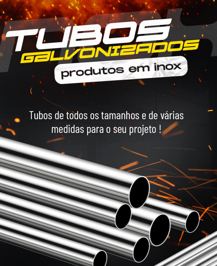 TUBOS galvanizados para combate a incêndio