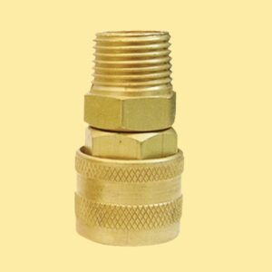 Engate Rápido Ar C/Rosca Fêmea 1"4 Latão - RF 2617