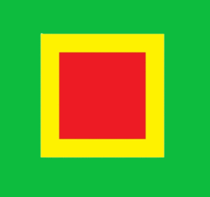 ADESIVO DEMARCAÇÃO DE SOLO 100 X 100 CM REF - 2709